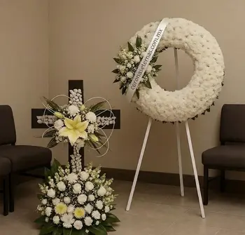 Paquete Cruz de piedras blancas y Corona